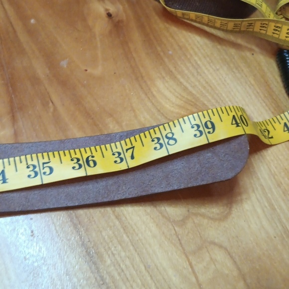 Banana Republic Leather Belt with Gold Buckle Extra Small - Picture 6 of 8